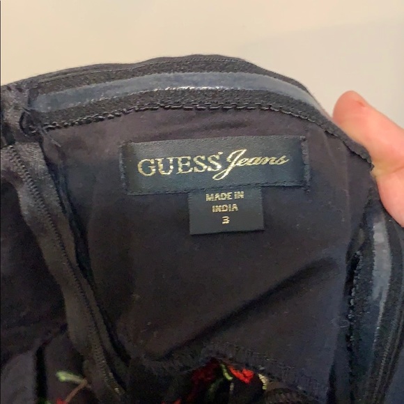 Black Short Guess Dress - Picture 7 of 7